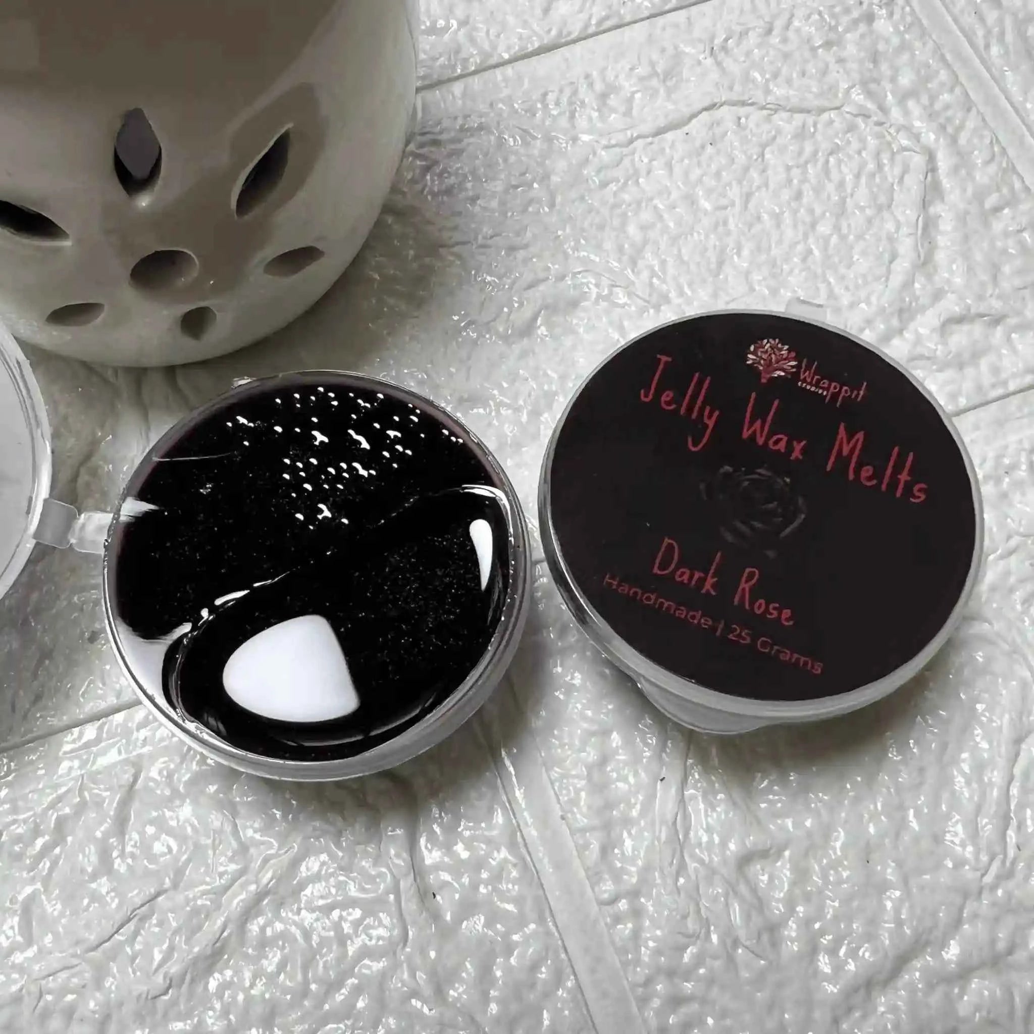 Jelly Wax Melts | Dark Rose - Wrappit Studios