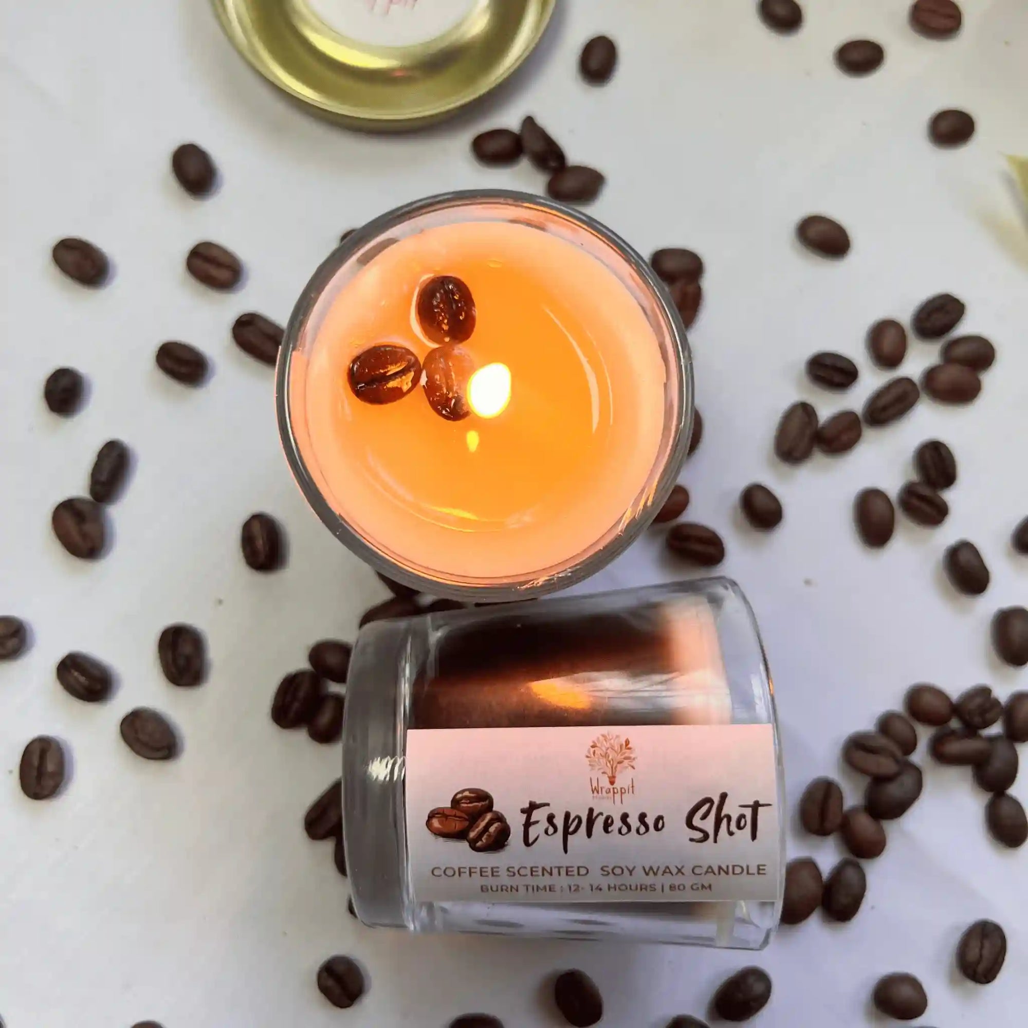 Espresso Shot | Designer Coffee Candle - Wrappit Studios