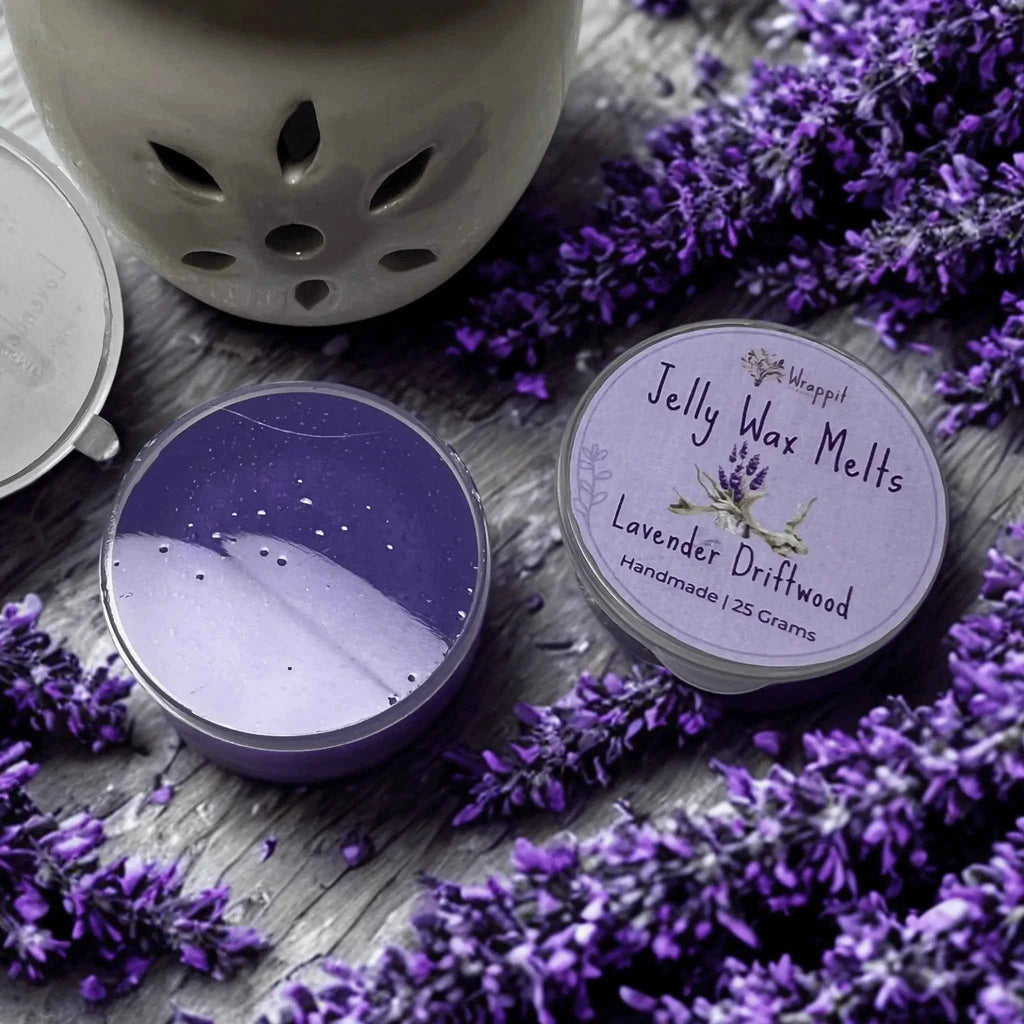 Jelly Wax Melts | Lavender Driftwood - Wrappit Studios