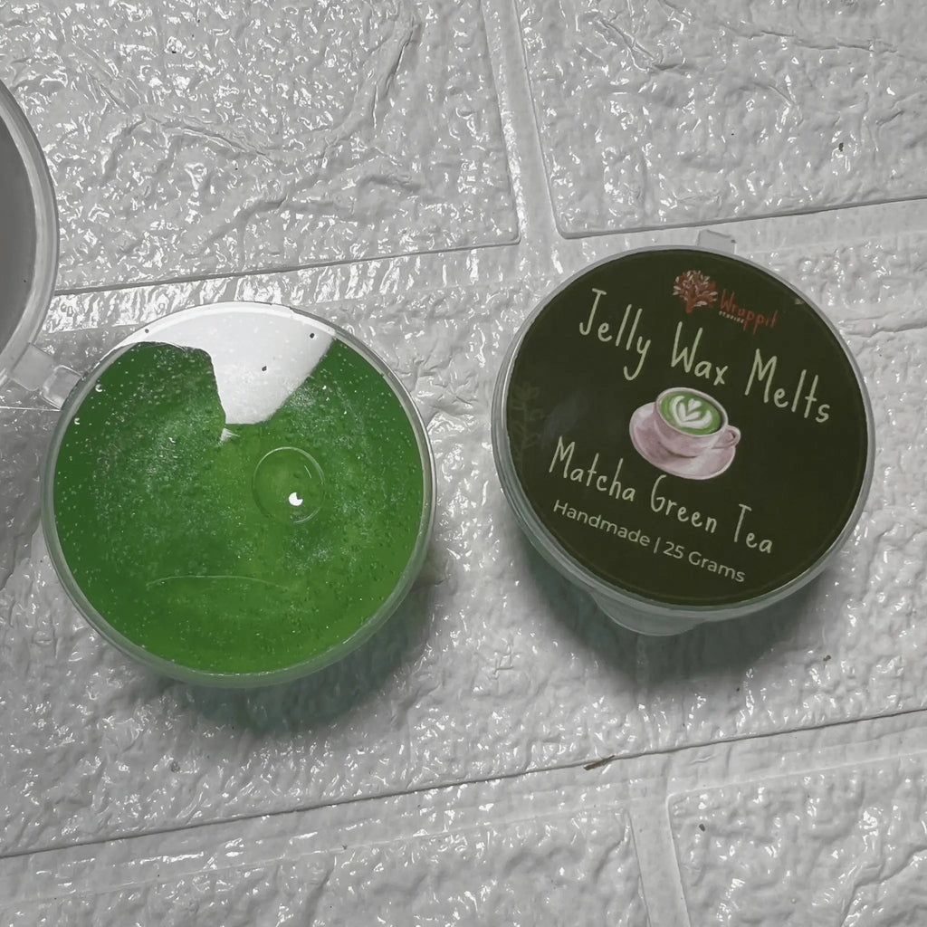 Jelly Wax Melts | Matcha Green Tea - Wrappit Studios