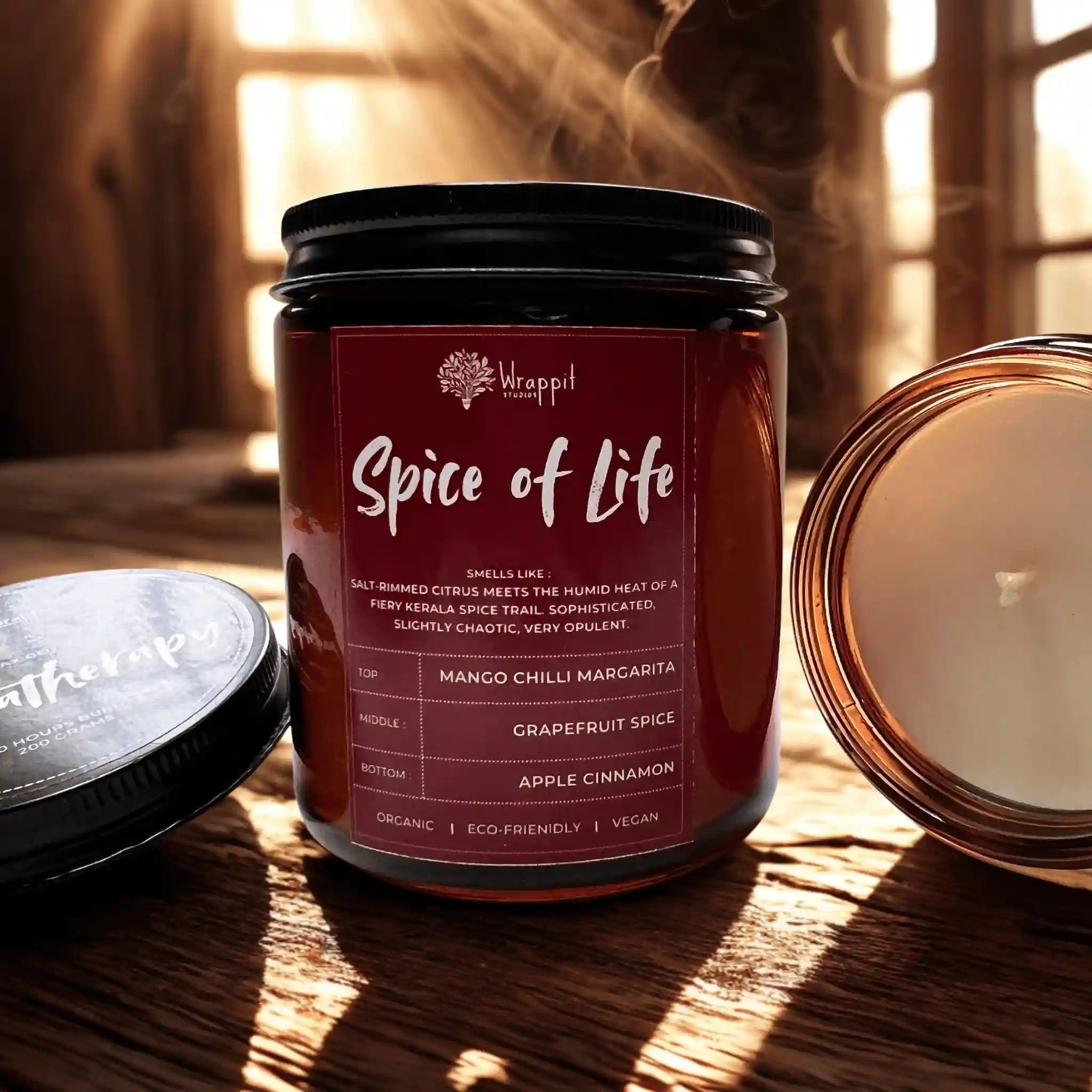 Spice Of Life | 3 Layered Aromatherapy Candle - Wrappit Studios